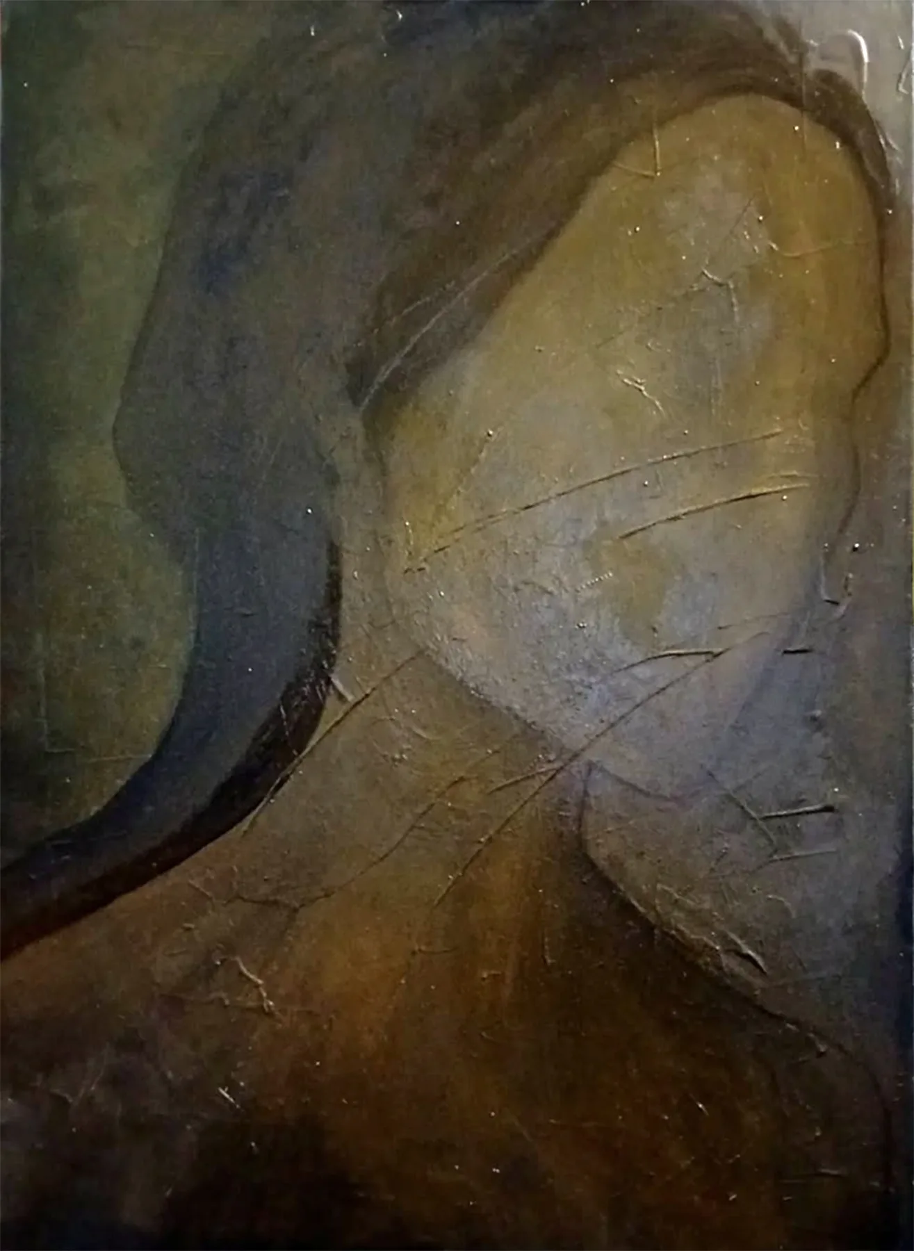 Effacement, 2024, Oil on canvas