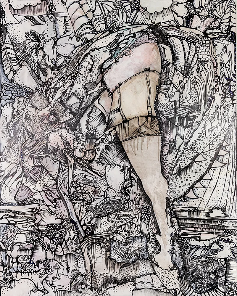 Fiesta, 2017, Acryl on canvas