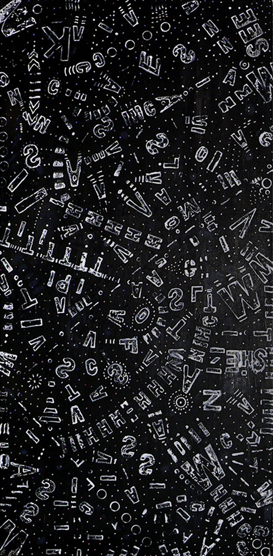 TEYPEO X, 2017, Acryl on canvas