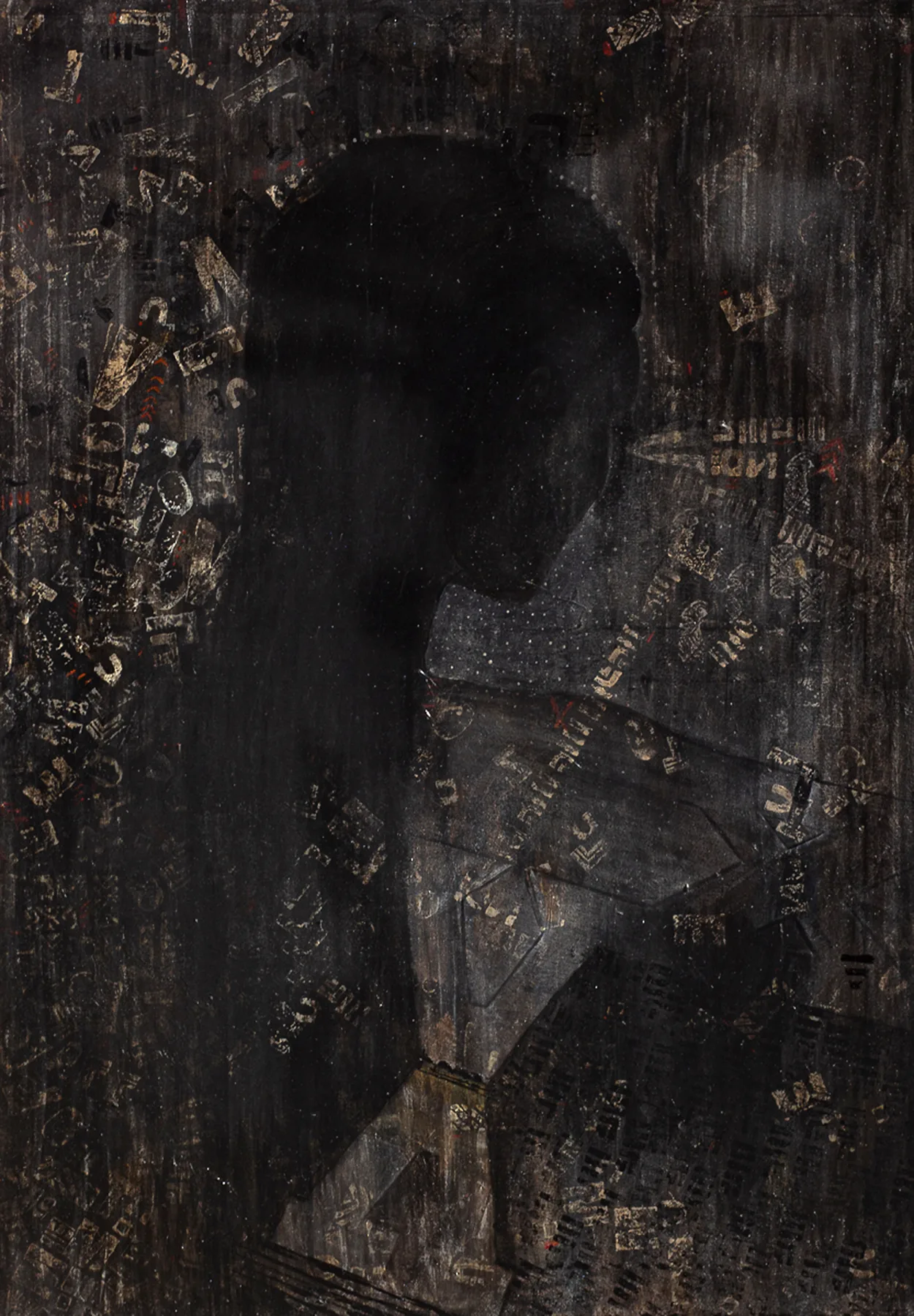 X MEANS LOVE, 2019, Acryl on canvas